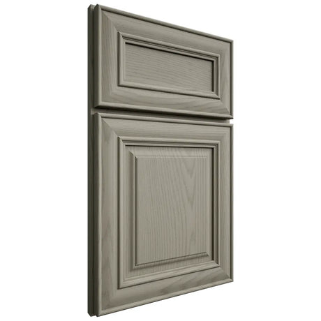 Shiloh Cabinetry Full Overlay Kendall Red Oak Plain Cut Thyme Door