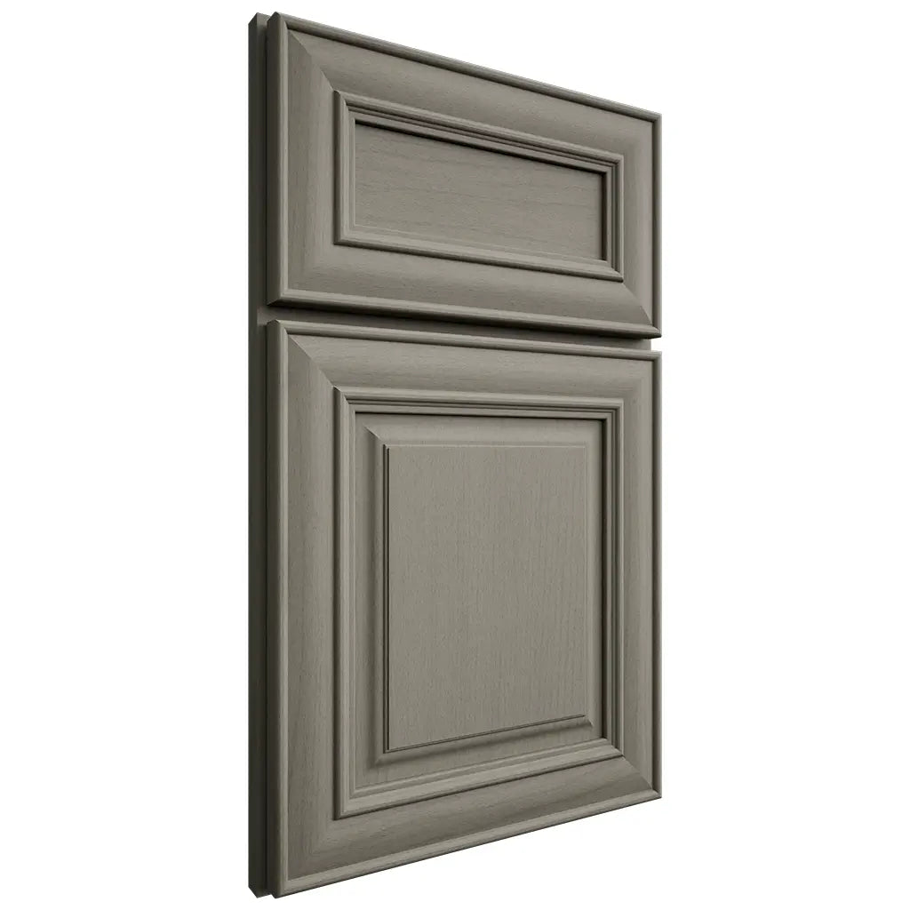 Shiloh Cabinetry Full Overlay Kendall Walnut Plain Cut Thyme Door