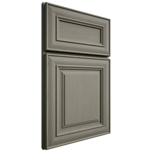 Shiloh Cabinetry Full Overlay Kendall Walnut Plain Cut Thyme Door