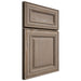 Shiloh Cabinetry Full Overlay Kendall White Oak Plain Cut Almond Door