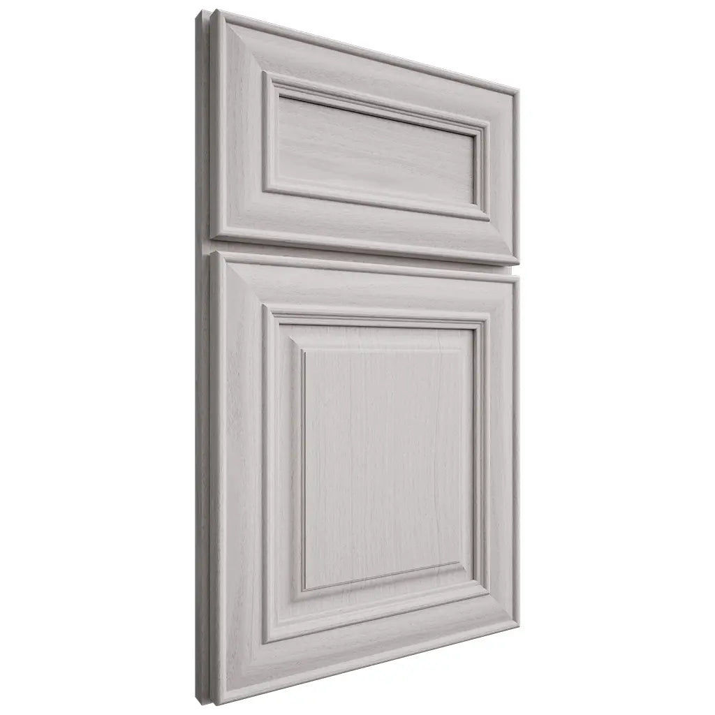 Shiloh Cabinetry Full Overlay Kendall White Oak Plain Cut Cotton Door