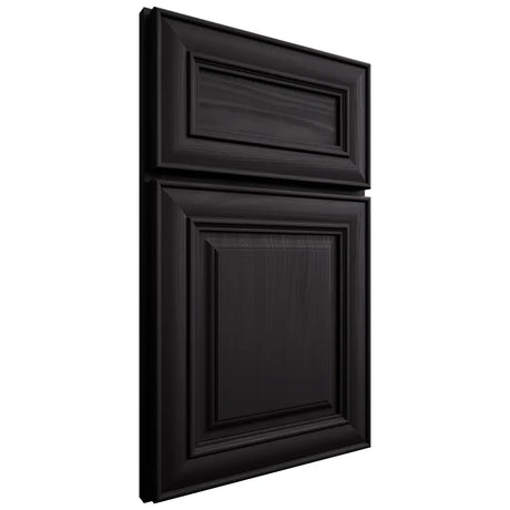 Shiloh Cabinetry Full Overlay Kendall White Oak Plain Cut Espresso Door