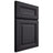 Shiloh Cabinetry Full Overlay Kendall White Oak Plain Cut Harbor Door