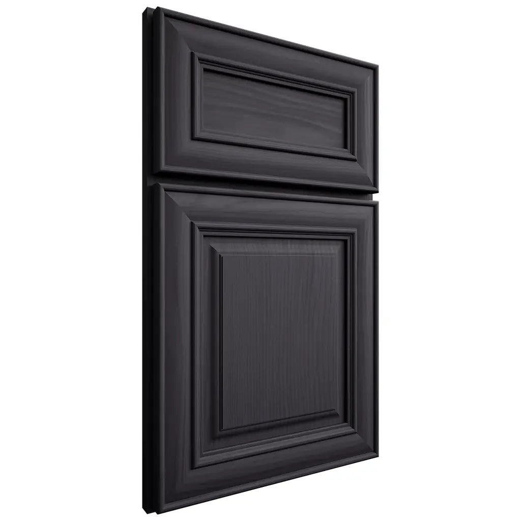 Shiloh Cabinetry Full Overlay Kendall White Oak Plain Cut Harbor Door
