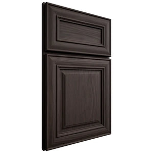 Shiloh Cabinetry Full Overlay Kendall White Oak Plain Cut Morel Door