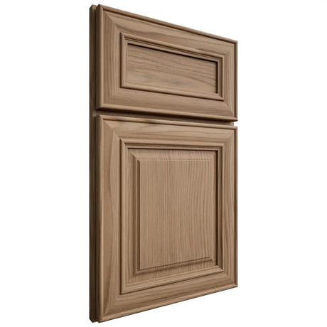 Shiloh Cabinetry Full Overlay Kendall White Oak Plain Cut Natural Door