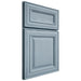 Shiloh Cabinetry Full Overlay Kendall White Oak Plain Cut Sky Door