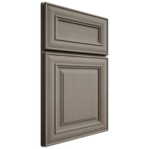 Shiloh Cabinetry Full Overlay Kendall White Oak Plain Cut Thyme Door