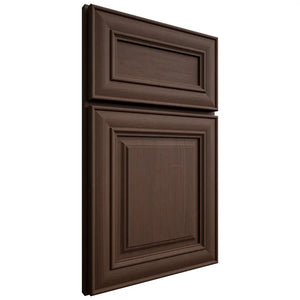 Shiloh Cabinetry Full Overlay Kendall White Oak Quarter Sawn Braun Door