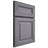 Shiloh Cabinetry Full Overlay Kendall White Oak Quarter Sawn Cadet Door