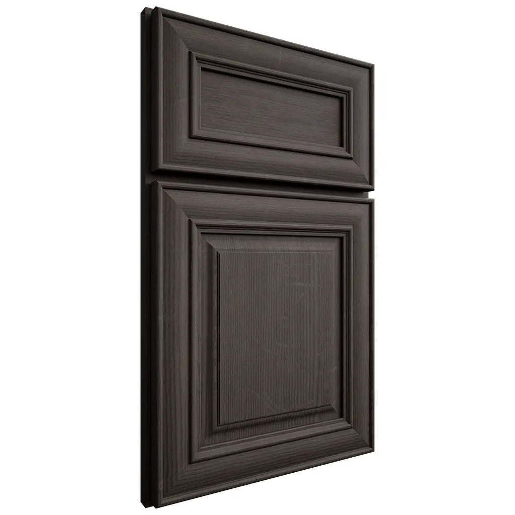Shiloh Cabinetry Full Overlay Kendall White Oak Quarter Sawn Creekside Door