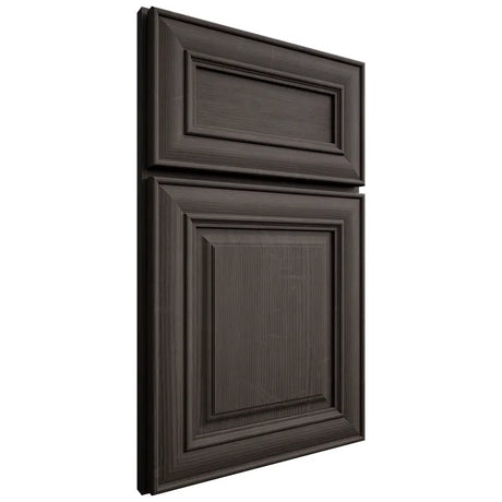 Shiloh Cabinetry Full Overlay Kendall White Oak Quarter Sawn Creekside Door