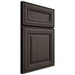 Shiloh Cabinetry Full Overlay Kendall White Oak Quarter Sawn Creekside Door