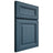 Shiloh Cabinetry Full Overlay Kendall White Oak Quarter Sawn Hudson Door