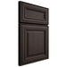 Shiloh Cabinetry Full Overlay Kendall White Oak Quarter Sawn Morel Door