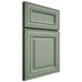 Shiloh Cabinetry Full Overlay Kendall White Oak Quarter Sawn Moss Door