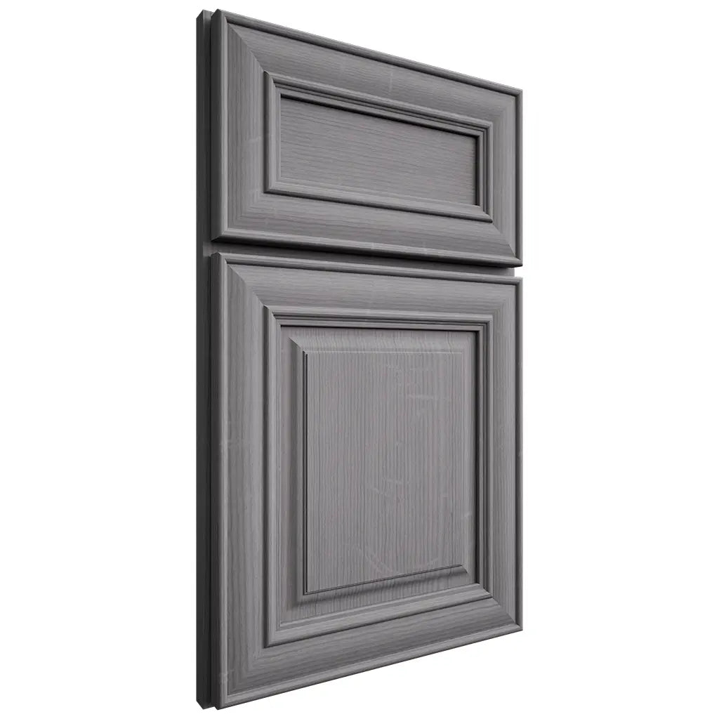 Shiloh Cabinetry Full Overlay Kendall White Oak Quarter Sawn Sterling Door