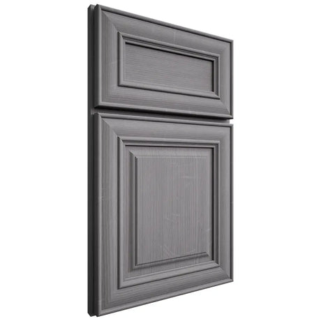 Shiloh Cabinetry Full Overlay Kendall White Oak Quarter Sawn Sterling Door