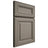 Shiloh Cabinetry Full Overlay Kendall White Oak Quarter Sawn Thyme Door