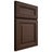 Shiloh Cabinetry Full Overlay Kendall White Oak Rift Cut Braun Door