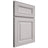 Shiloh Cabinetry Full Overlay Kendall White Oak Rift Cut Cotton Door