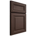Shiloh Cabinetry Full Overlay Kendall White Oak Rift Cut Dusk Door