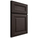 Shiloh Cabinetry Full Overlay Kendall White Oak Rift Cut Morel Door