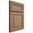 Shiloh Cabinetry Full Overlay Kendall White Oak Rift Cut Natural Door
