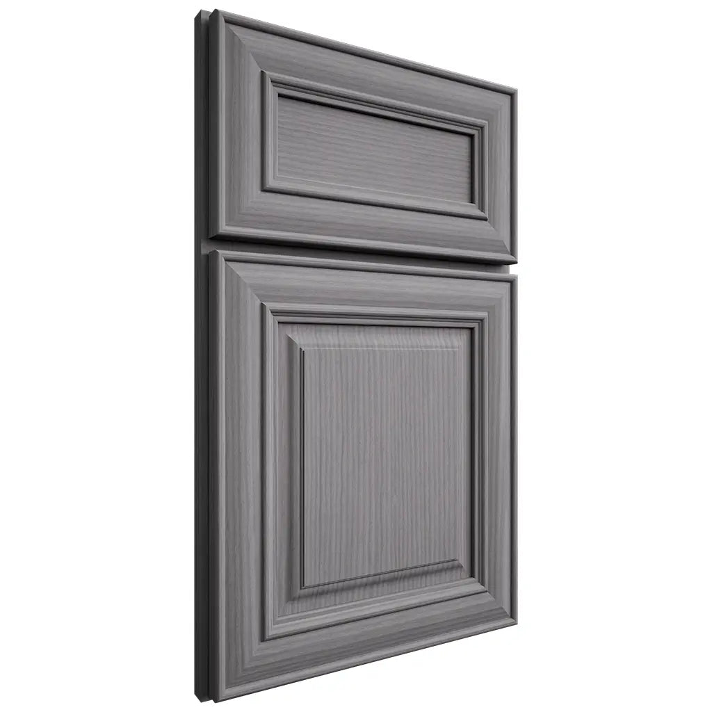 Shiloh Cabinetry Full Overlay Kendall White Oak Rift Cut Sterling Door