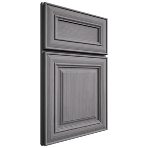 Shiloh Cabinetry Full Overlay Kendall White Oak Rift Cut Sterling Door
