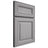 Shiloh Cabinetry Full Overlay Kendall White Oak Rift Cut Stratus Door