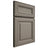 Shiloh Cabinetry Full Overlay Kendall White Oak Rift Cut Thyme Door