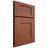 Shiloh Cabinetry Full Overlay Lancaster Alder Plain Cut Sierra Door