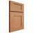 Shiloh Cabinetry Full Overlay Lancaster Cherry Plain Cut Natural Door