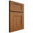Shiloh Cabinetry Full Overlay Lancaster Hickory Plain Cut Chestnut Door
