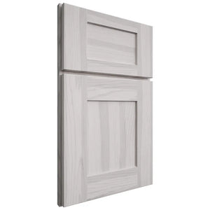 Shiloh Cabinetry Full Overlay Lancaster Hickory Plain Cut Cotton Door
