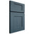 Shiloh Cabinetry Full Overlay Lancaster Hickory Plain Cut Hudson Door