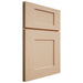 Shiloh Cabinetry Full Overlay Lancaster Maple Plain Cut Natural Door