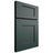 Shiloh Cabinetry Full Overlay Lancaster Paintable Billiard Green Door