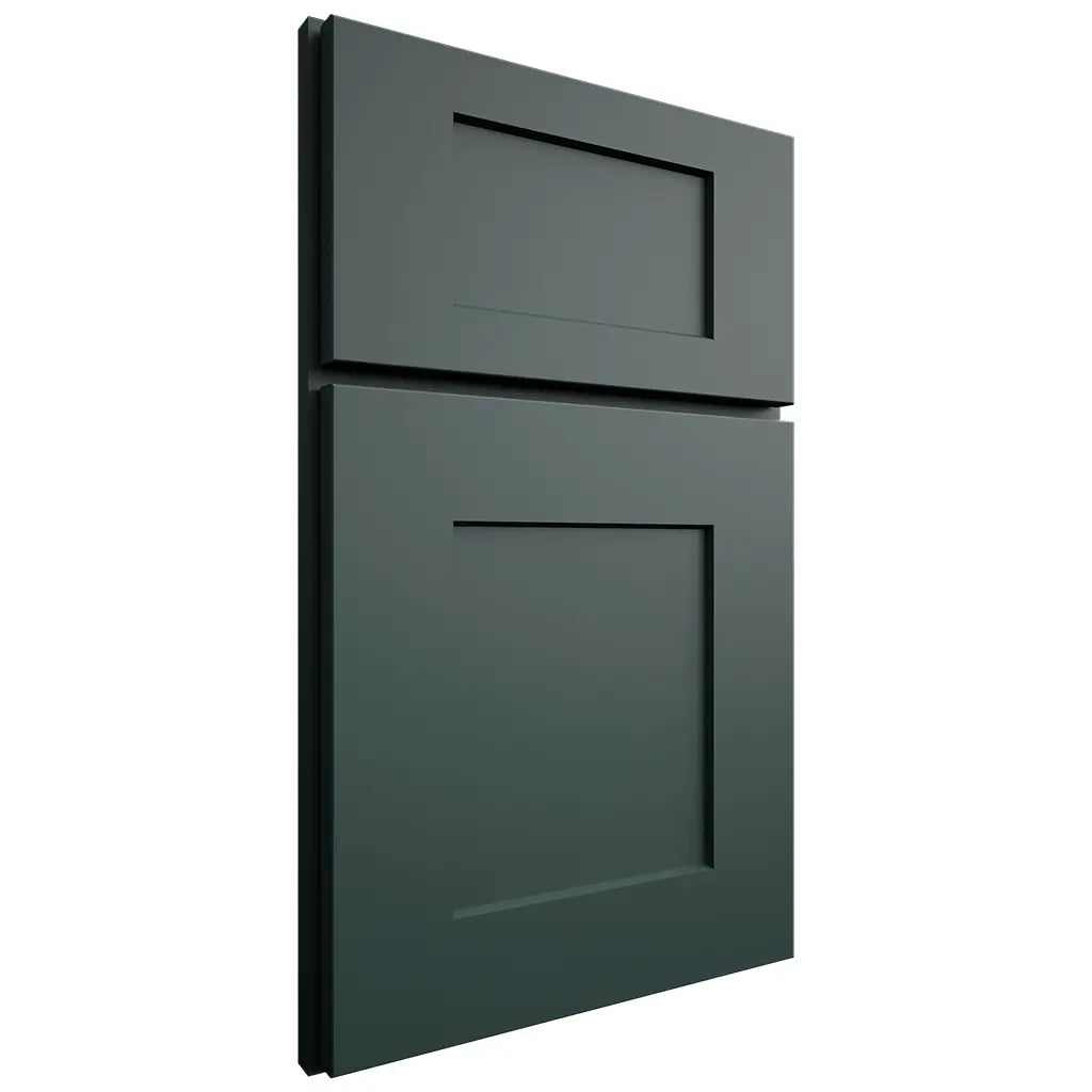 Shiloh Cabinetry Full Overlay Lancaster Paintable Billiard Green Door