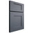 Shiloh Cabinetry Full Overlay Lancaster Paintable Slate Tile Door