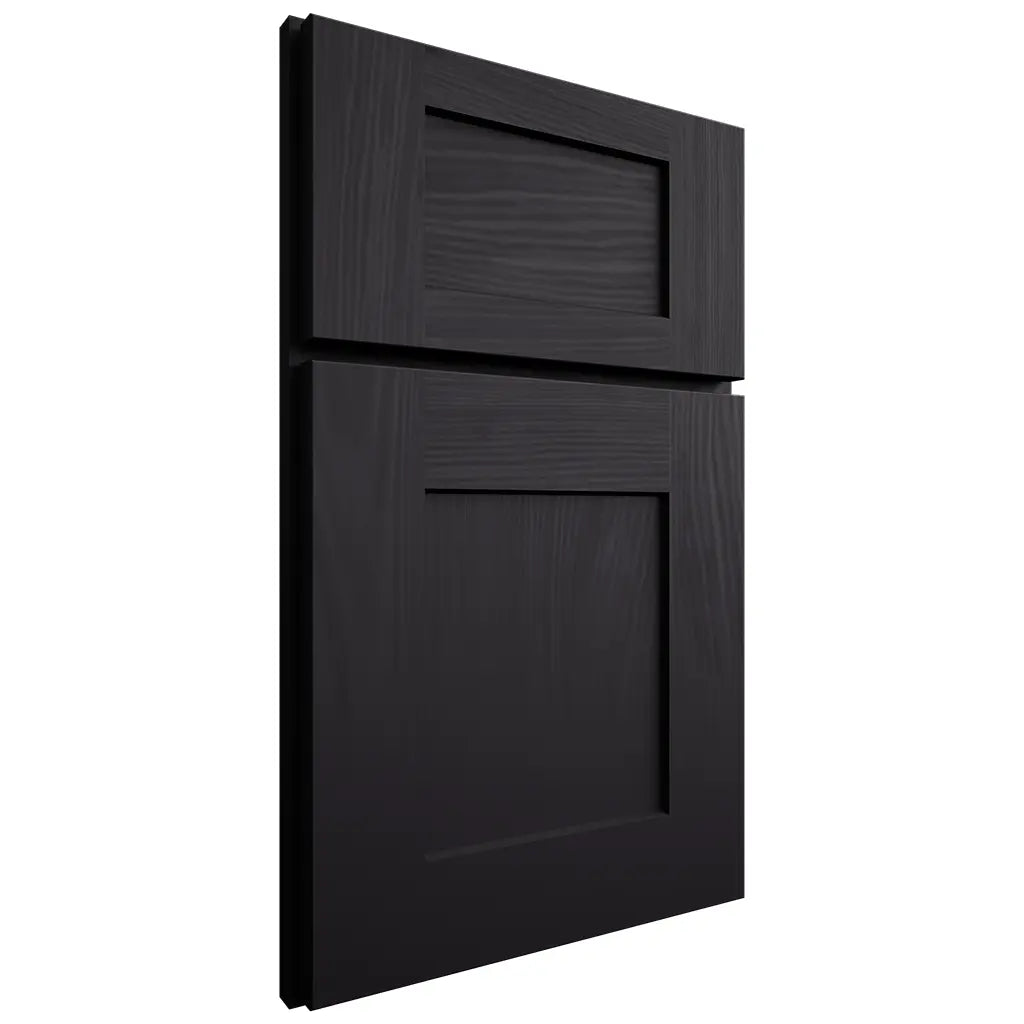 Shiloh Cabinetry Full Overlay Lancaster Poplar Plain Cut Harbor Door