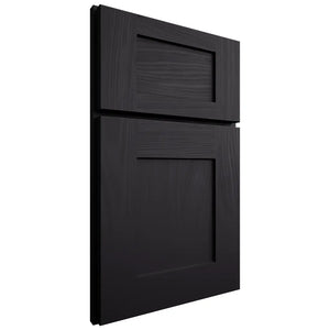 Shiloh Cabinetry Full Overlay Lancaster Poplar Plain Cut Harbor Door
