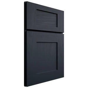 Shiloh Cabinetry Full Overlay Lancaster Poplar Plain Cut Hudson Door