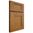 Shiloh Cabinetry Full Overlay Lancaster Red Oak Plain Cut Autumn Door