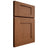 Shiloh Cabinetry Full Overlay Lancaster Red Oak Plain Cut Braun Door