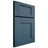 Shiloh Cabinetry Full Overlay Lancaster Red Oak Plain Cut Hudson Door