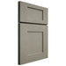 Shiloh Cabinetry Full Overlay Lancaster Red Oak Plain Cut Thyme Door