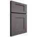 Shiloh Cabinetry Full Overlay Lancaster Walnut Plain Cut Cadet Door
