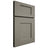 Shiloh Cabinetry Full Overlay Lancaster Walnut Plain Cut Thyme Door